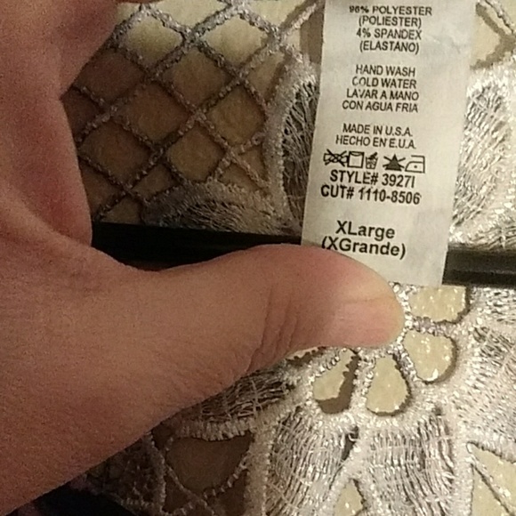 3 for $21 purple pink gem stone. Lace back - Picture 3 of 7